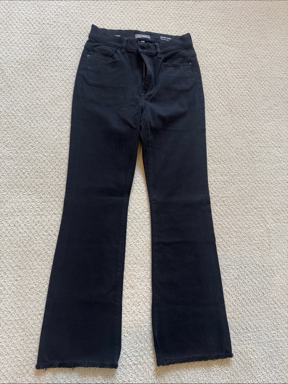 DL1961 Black Flare Jeans